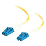 C2G LC-LC 9/125 OS1 Duplex Singlemode PVC Fiber Optic Cable (LSZH)