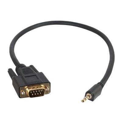 C2G Velocity DB9 Male to 3.5mm Male Adapter Cable